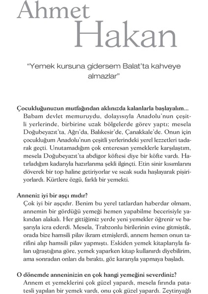 Yemek Sırları-Mehmet Yaşin