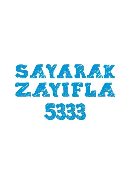 Sayarak Zayıfla 5333 - Ayça Kaya