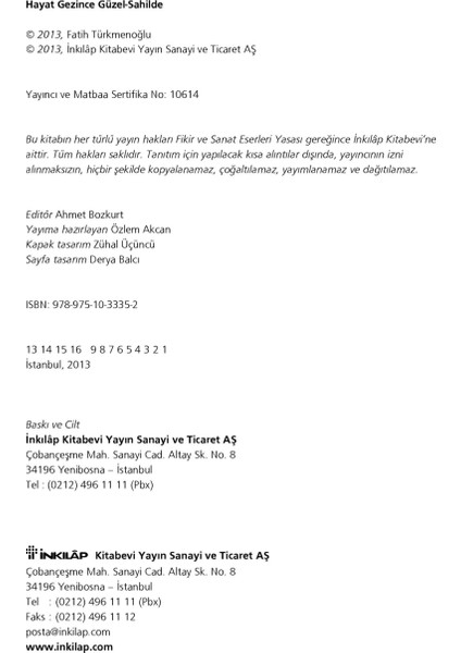 Hayat Gezince Güzel-Fatih Türkmenoğlu modelleri