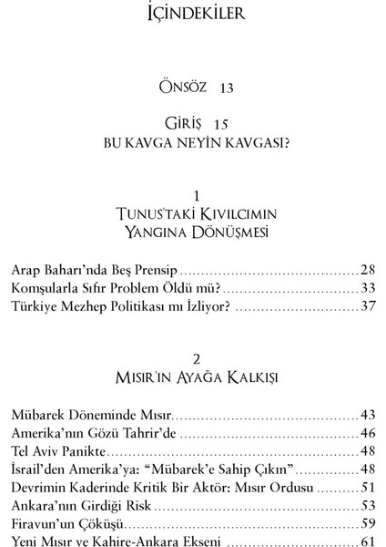 Kavga: Arap Baharı’nda Türk Dış Politikası