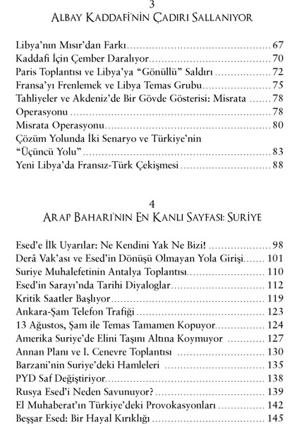 Kavga: Arap Baharı’nda Türk Dış Politikası
