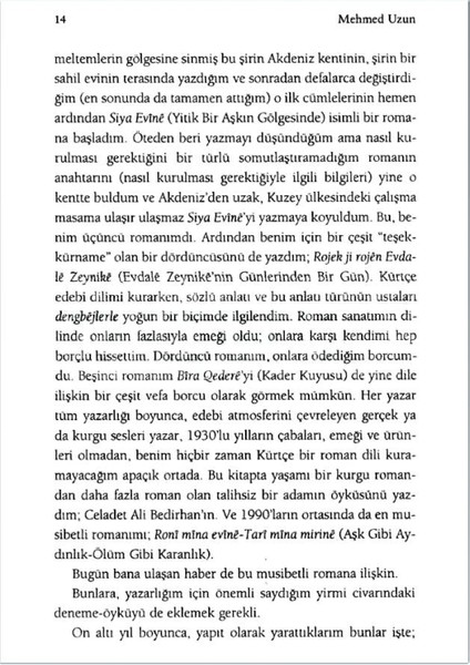 Ruhun Gökkuşağı - Mehmed Uzun