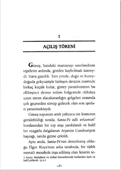 Dünya'nın Ucundaki Fener - Jules Verne modelleri