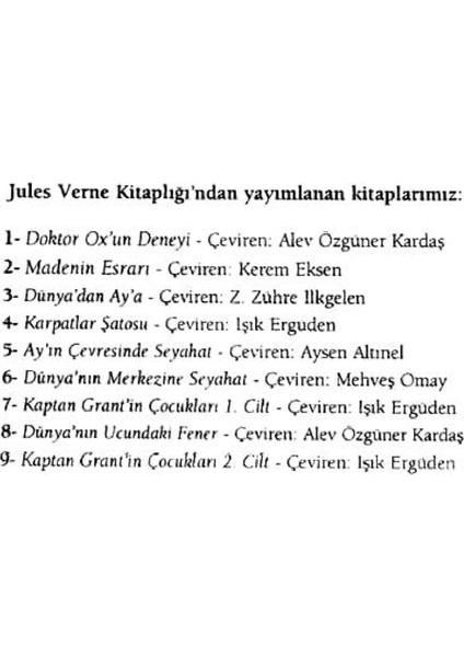 Kaptan Grant'in Çocukları 2.Cilt - Jules Verne