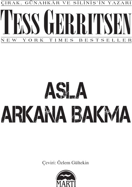 Asla Arkana Bakma - Tess Gerritsen