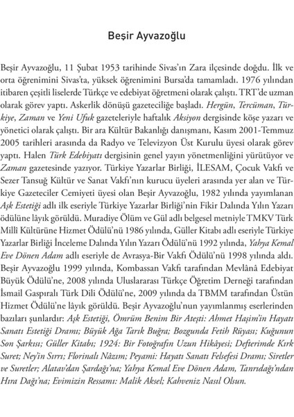 Gel Söyleşelim Cümle Geçen Demleri-Beşir Ayvazoğlu