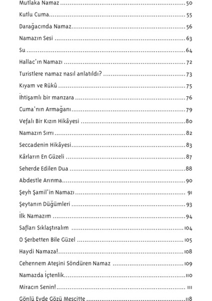 Namaz Öyküleri