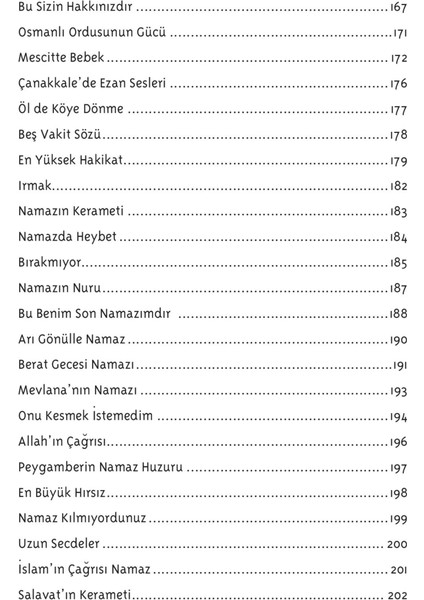Namaz Öyküleri