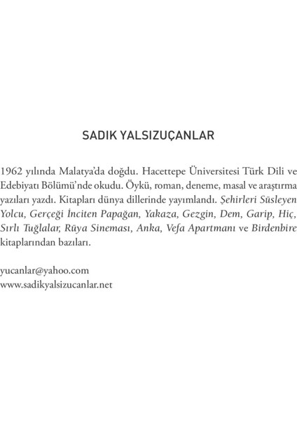 Garip - Sadık Yalsızuçanlar