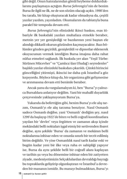 Osmanlı'yı Kuran Şehir / Bursa'ya Şehrengiz