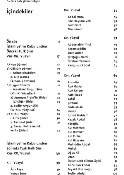 Türk Halk Şiiri Antolojisi - Ali Çelik modelleri