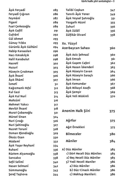 Türk Halk Şiiri Antolojisi - Ali Çelik
