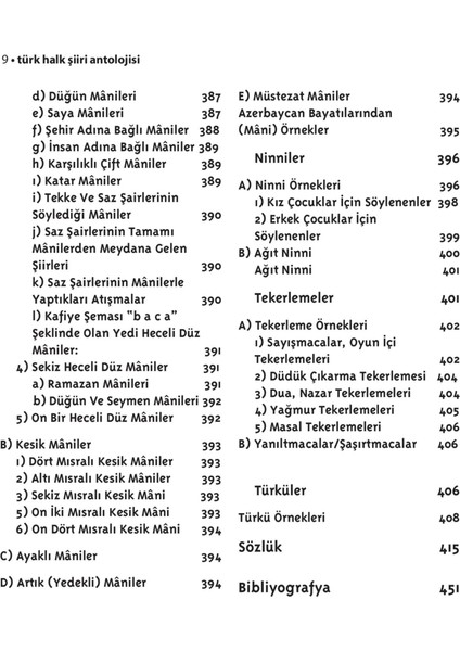 Türk Halk Şiiri Antolojisi - Ali Çelik