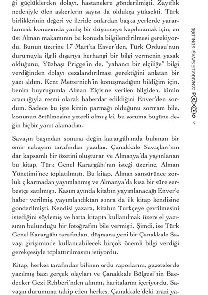 Çanakkale Savaşı Günlüğü - Gün Gün Saat Saat Çanakkale-İsmail Bilgin