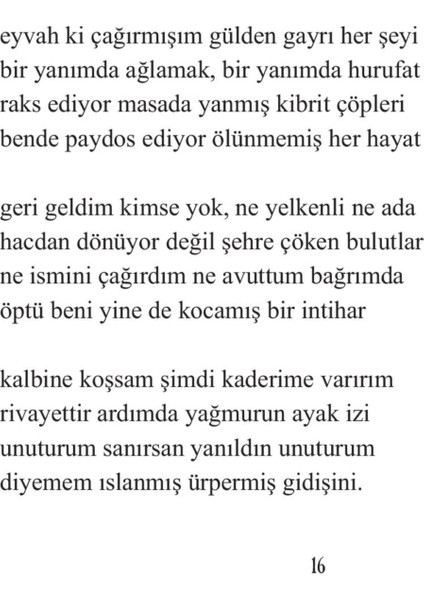 Su Güncesi - Fatma Çolak