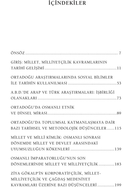 Osmanlı'dan Günümüze Ortadoğu'da Millet, Milliyet, Milliyetçilik