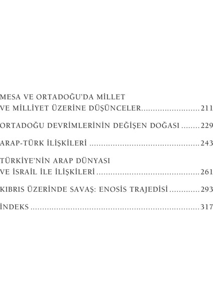 Osmanlı'dan Günümüze Ortadoğu'da Millet, Milliyet, Milliyetçilik