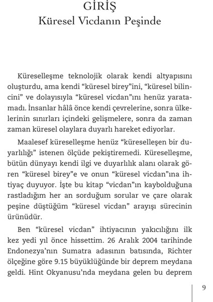 Küresel Vicdan-Mehmet Altan