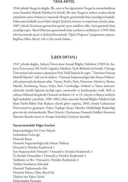 Tarihin Gölgesinde - İlber Ortaylı