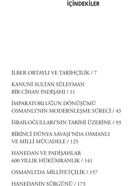 Tarihin Gölgesinde - İlber Ortaylı