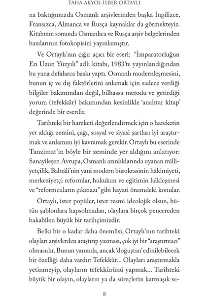 Tarihin Gölgesinde - İlber Ortaylı