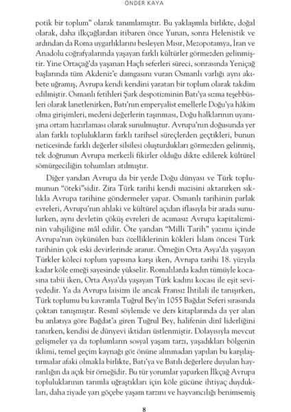 Avrupa Tarihi: Roma İmparatorluğu'ndan Hitler Almanyası'na - Önder Kaya