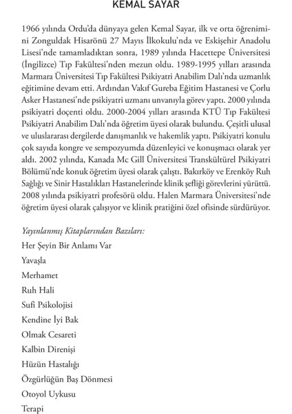 Kalbin Direnişi - Kemal Sayar