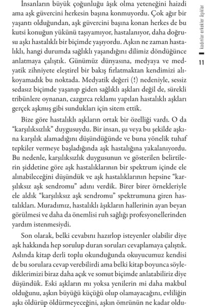 Kadınlar, Erkekler, Aşıklar