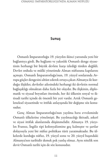 Osmanlı İmparatorluğu’nda Alman Nüfuzu