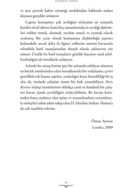 Yazarın Odası
