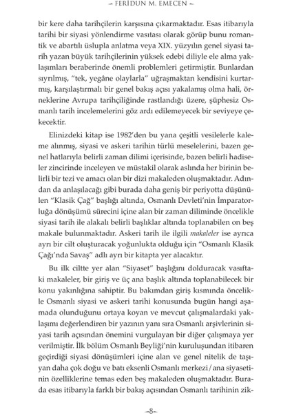 Osmanlı Klasik Çağında Siyaset