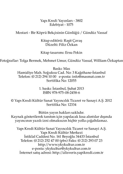 Mostari - Gündüz Vassaf