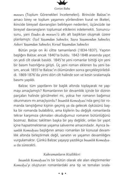 Goriot Baba-Honore De Balzac