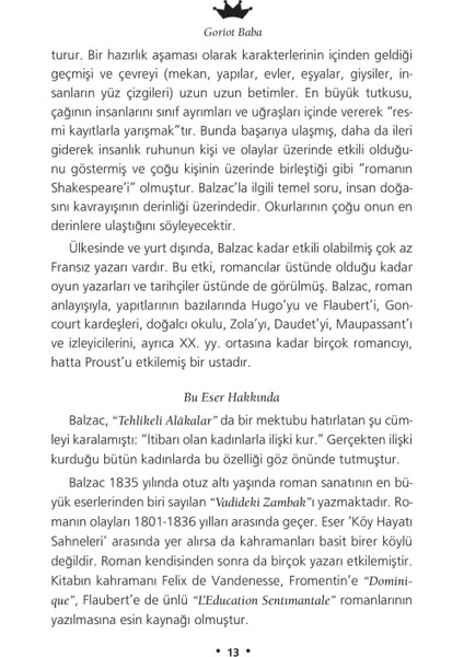 Goriot Baba-Honore De Balzac