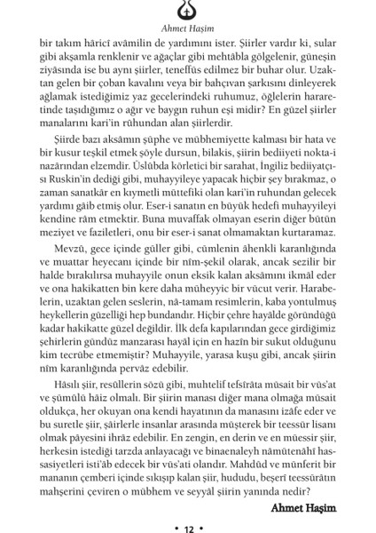 Piyale - Göl Saatleri-Ahmet Haşim