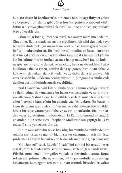 Piyale - Göl Saatleri-Ahmet Haşim