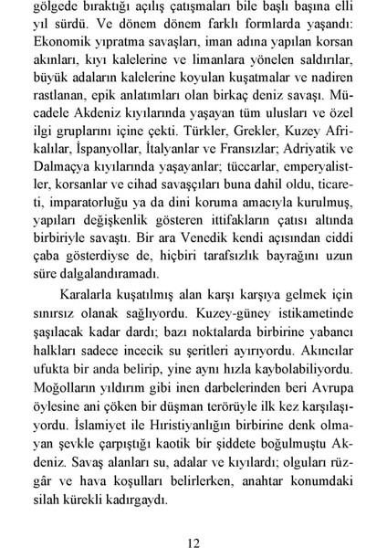 İmparatorların Denizi Akdeniz (Cep Boy)-Roger Crowley