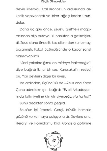 Küçük Olimposlular (2. Kitap) - (Poseidon ve Denizin Öfkesi) - Suzanne Williams