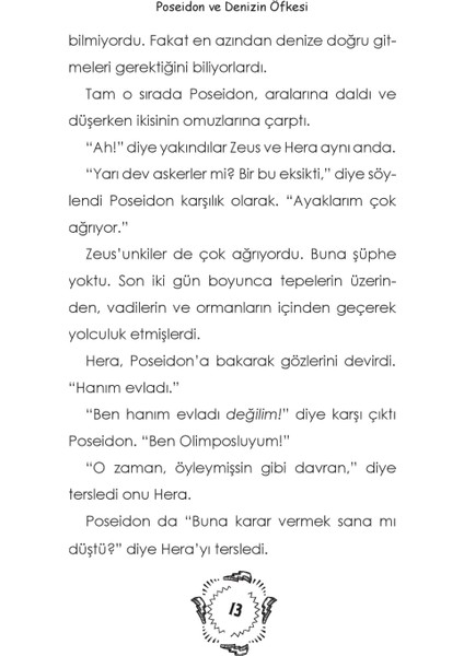 Küçük Olimposlular (2. Kitap) - (Poseidon ve Denizin Öfkesi) - Suzanne Williams