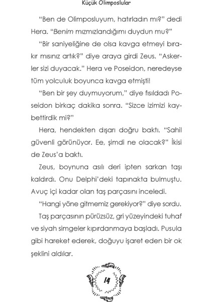 Küçük Olimposlular (2. Kitap) - (Poseidon ve Denizin Öfkesi) - Suzanne Williams