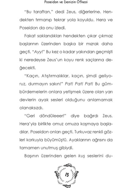 Küçük Olimposlular (2. Kitap) - (Poseidon ve Denizin Öfkesi) - Suzanne Williams