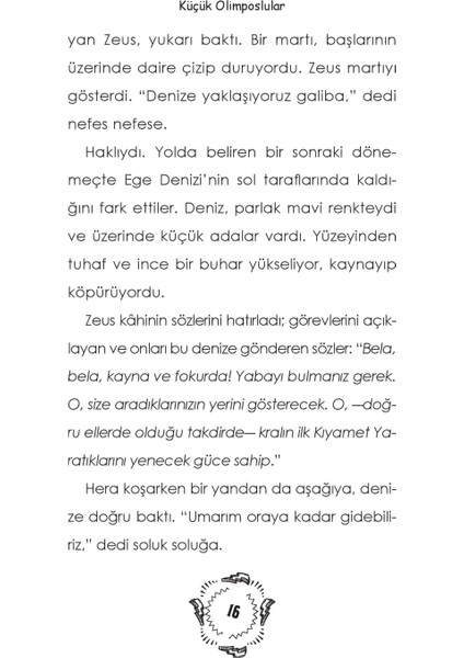 Küçük Olimposlular (2. Kitap) - (Poseidon ve Denizin Öfkesi) - Suzanne Williams