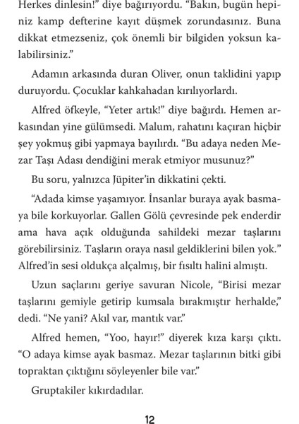 Korku Kulübü 7: Mezar Taşı Adası - Thomas Brezina