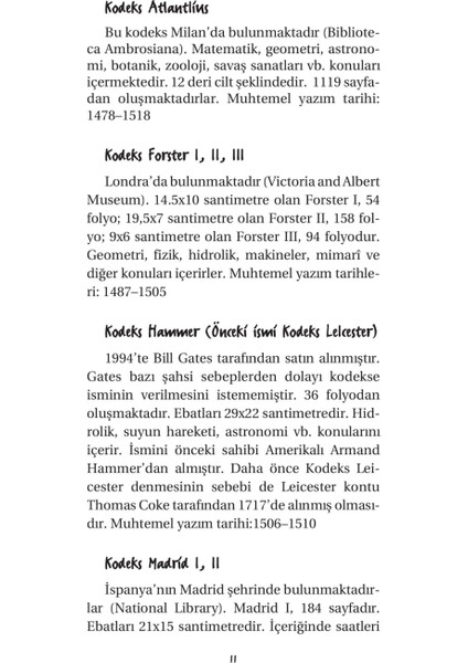 Da Vinci Ve Saklı Not Defteri