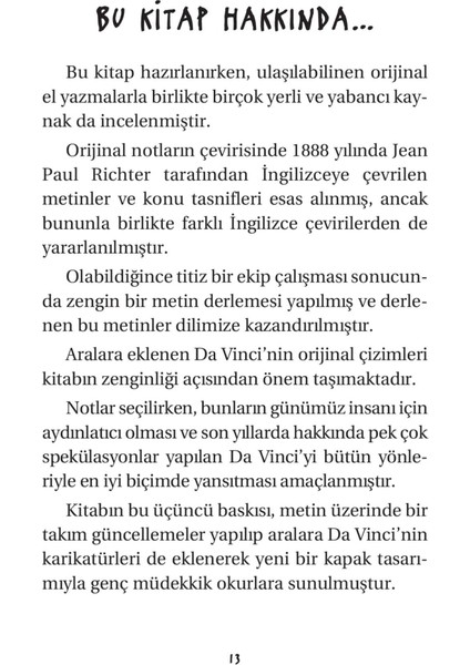 Da Vinci Ve Saklı Not Defteri
