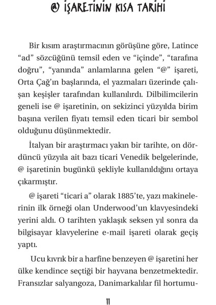 Her Bi'şeyin İlginç ve Kısa Tarihi - Çiğdem Can