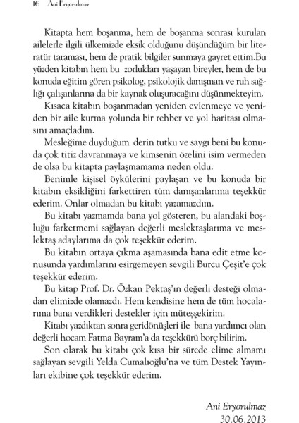 Eyvah Boşanıyorum!-Ani Eryorulmaz