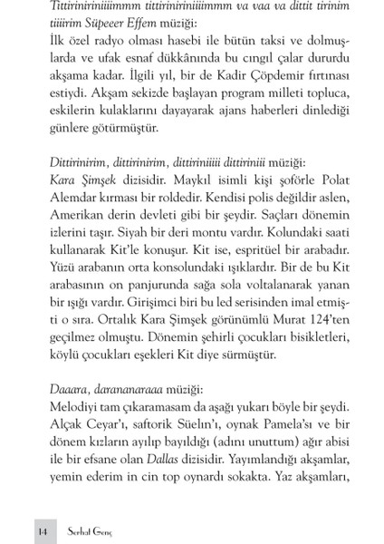 Ekşimiş Yazılar-Serhat Genç