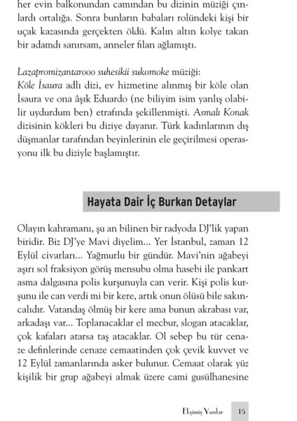 Ekşimiş Yazılar-Serhat Genç