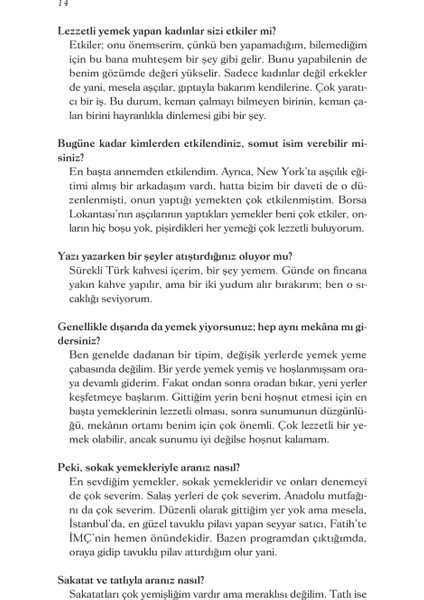Yemek Sırları-Mehmet Yaşin